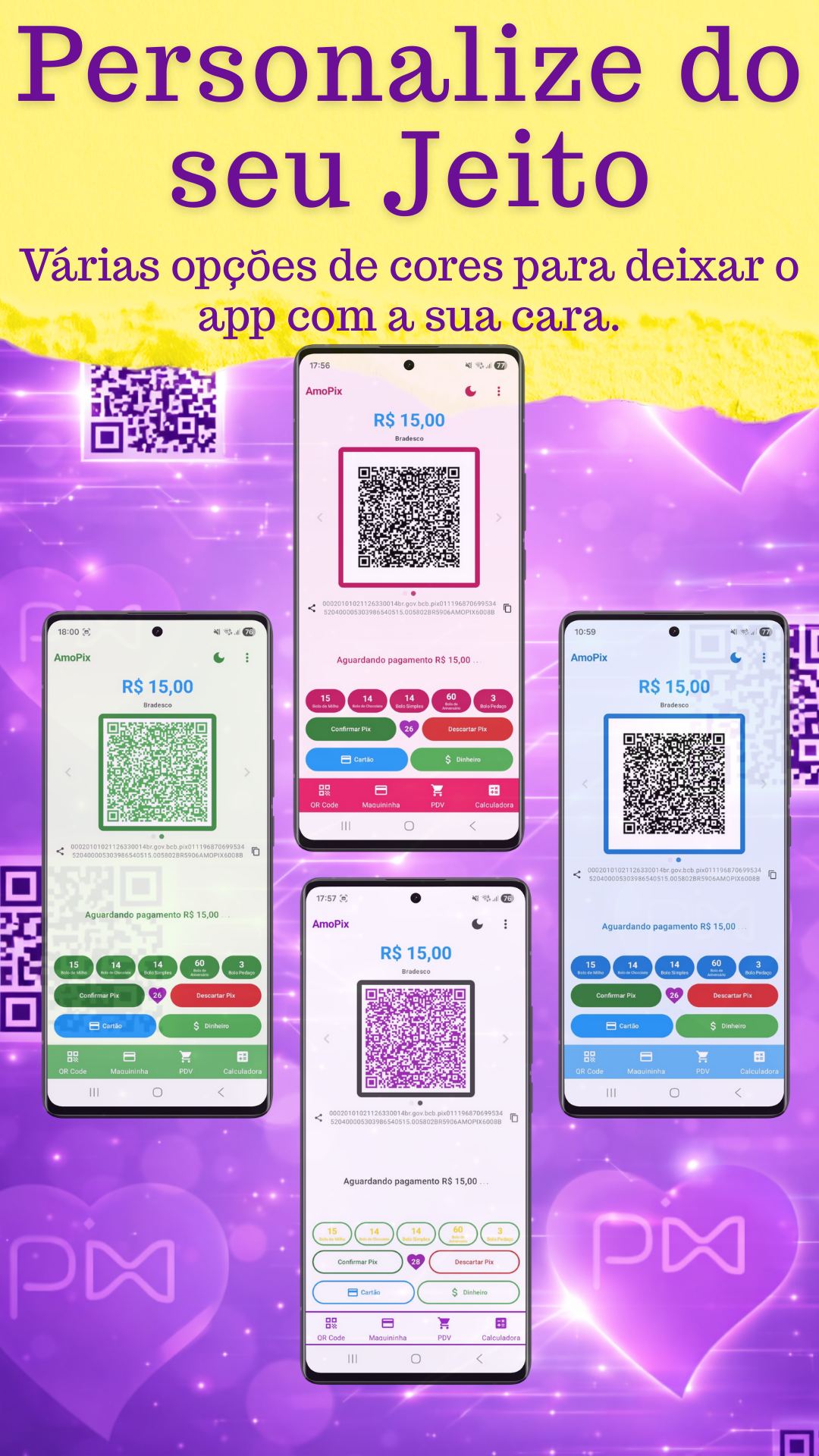 Personalize do seu Jeito